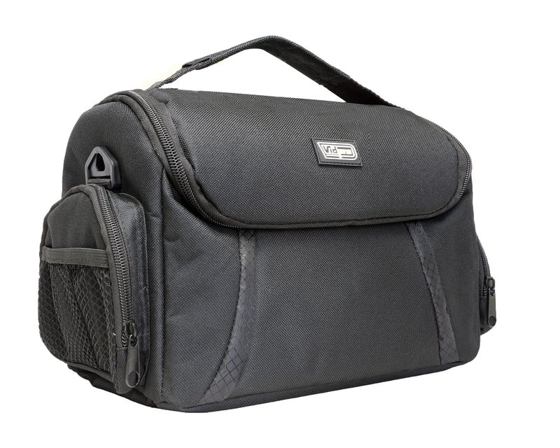 VidPro CR-350 Medium Gadget Bag for DSLR Camcorders and Video Cameras Holds 1-2 Camera Bodies and 2 additional Lenses Flashes or Other Accessories with Configurable Dividers - Image 3